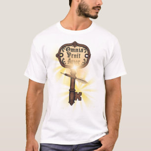Camiseta "Key of Love - Omnia Amor Vintage Tee"