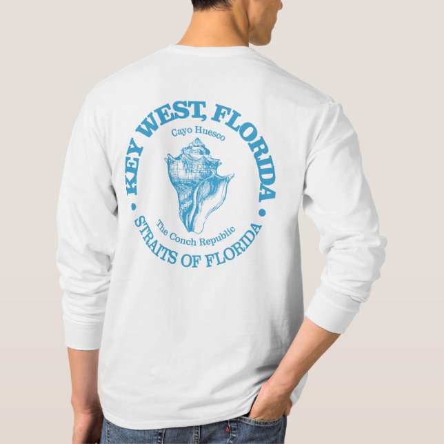 Camiseta Key West (conch) (Verso)