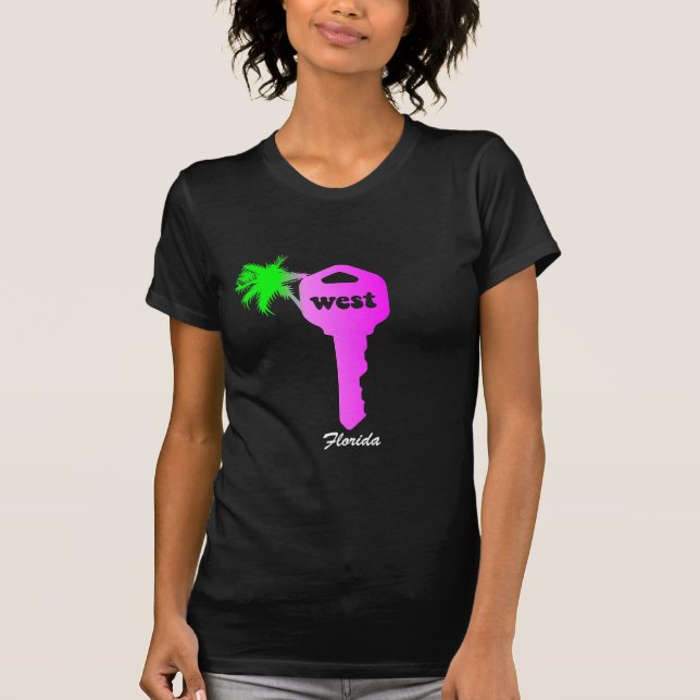 Camiseta Key West engraçado (Frente)