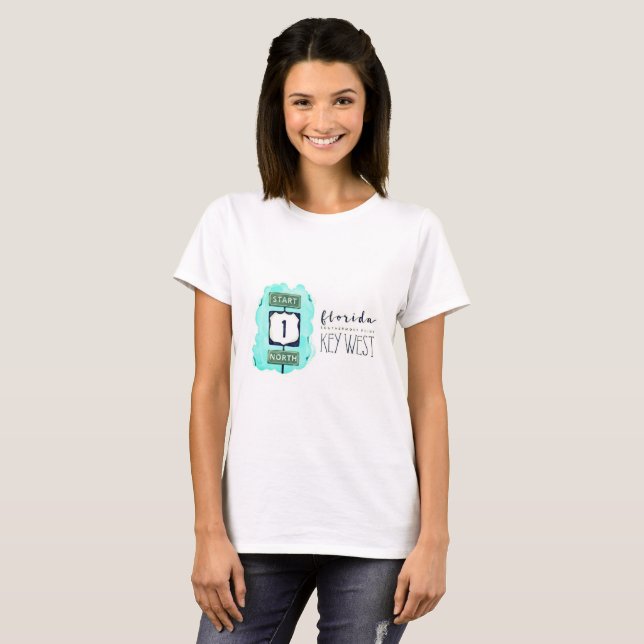 Camiseta Key West Florida (Frente Completa)
