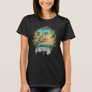 Camiseta Key West Florida Vintage Tropical Sunset Beach Par