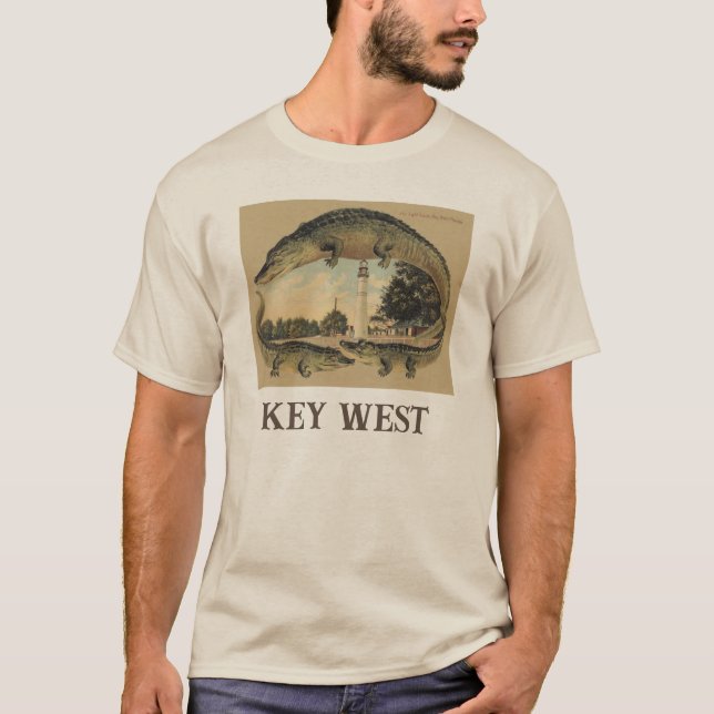 Camiseta Key West Lighthouse Gators T-Shirt (Frente)