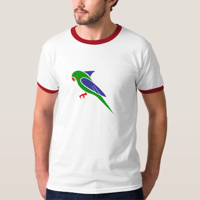 Camiseta Key West ParrotFins (Frente)