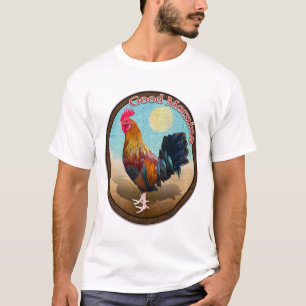 Camiseta Key West - Rooster Gypsy Bom Dia Vintage Oval
