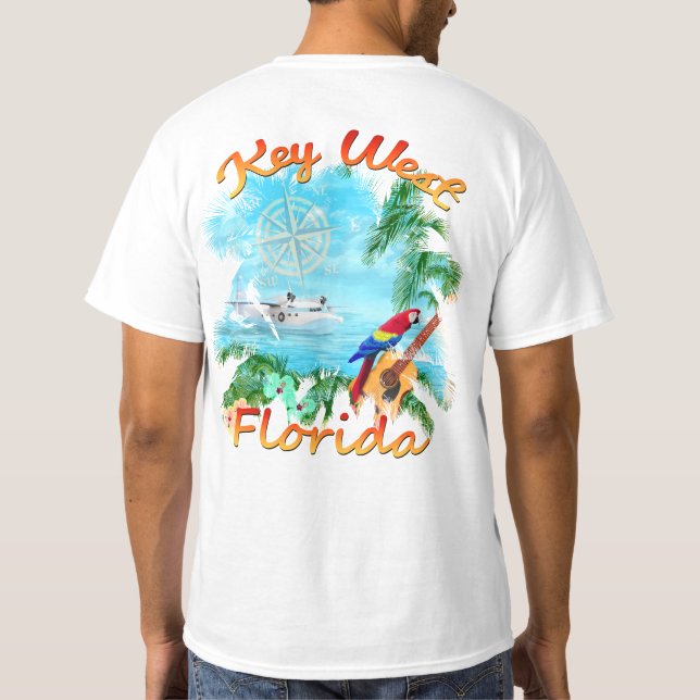 Camiseta Key West Tropical Rock (Verso)