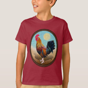 Camiseta Key West - Vintage Oval do Gypsy Rooster