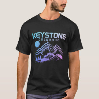 Camiseta Keystone Colorado Esqui Snowboard Inverno Vintage