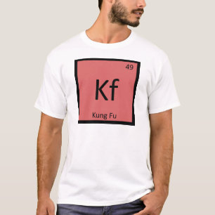 Camiseta Kf - Tabela Periódica da Química das Artes Marciai