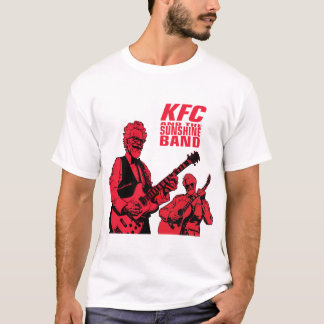 Camiseta KFC e a Banda do Sol com o Han do Violão nas costa