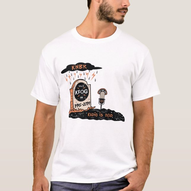 CAMISETA KFOG RADIO É MORTO! (Frente)
