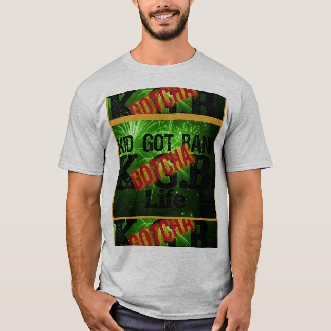 Camiseta KGB Apanhou T-Shirt (Frente)