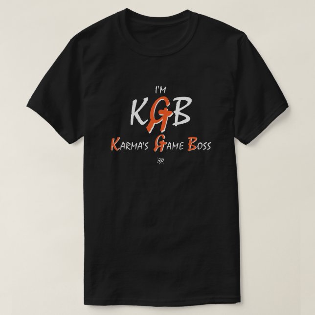 Camiseta KGB & carma piada v2 (Frente do Design)