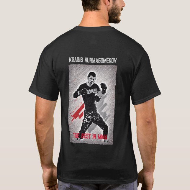 Camiseta khabib bermagomedov (Verso)