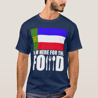 Camiseta Khakassia souvenir comida viagem família