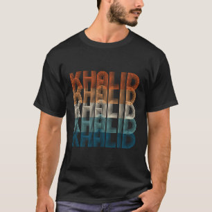 Camiseta Khalid Meu Nome É Khalid Khalid