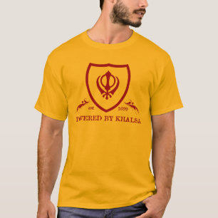 Camiseta Khalsa - t-shirt alaranjado