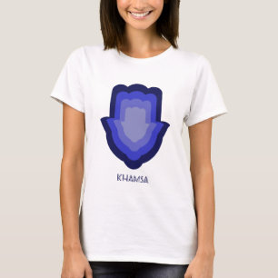 Camiseta Khamsa ou Mão de Fátima no Próximo Nível do Pescoç