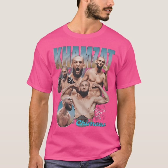 Camiseta Khamzat Chimaev Vintage (Frente)