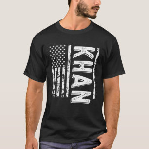 Camiseta Khan Sobrenome Funny Surname Equipe Khan Família T