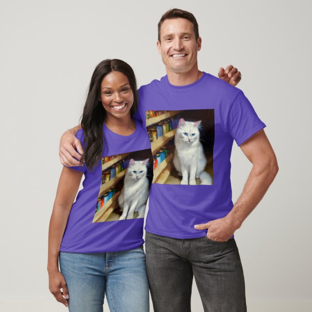 Camiseta Khao Manee Cat (Unissex)