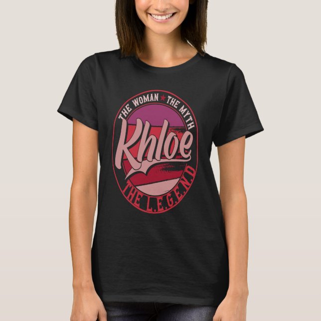 Camiseta Khloe a Senhora do Mito a Legenda (Frente)