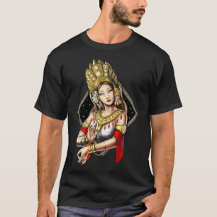 Camiseta Khmer Apsara Dancer Cambojano