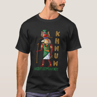 Camiseta Khnum Antigo Deity Egípcio Da Fonte Do Rio Nilo