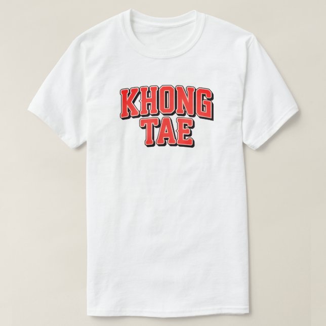 Camiseta Khong Tae (Frente do Design)