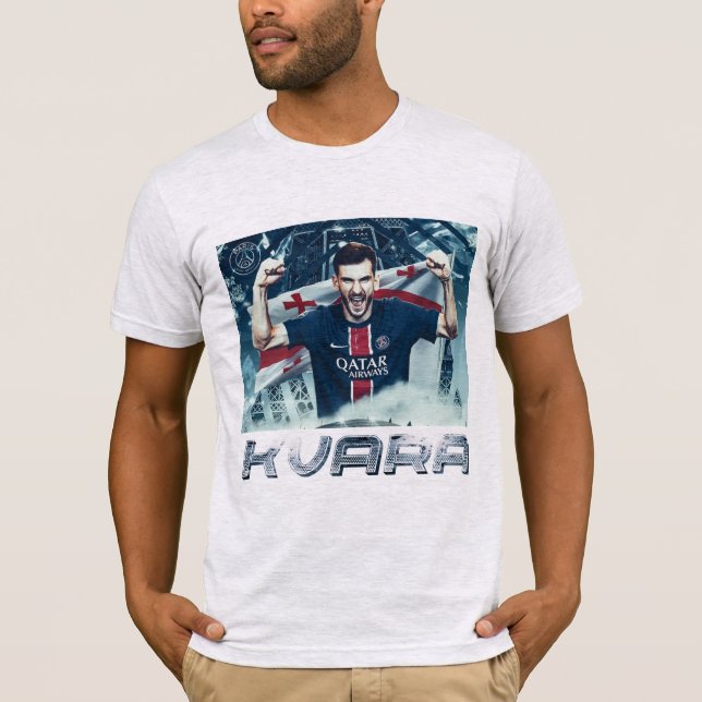 Camiseta Khvicha Kvaratskhelia (Frente)