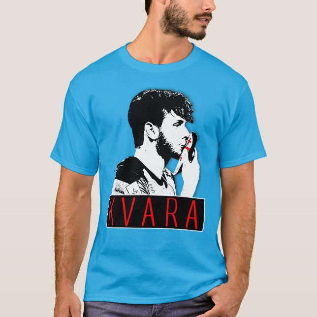 Camiseta  Khvicha Kvaratskhelia (Frente)
