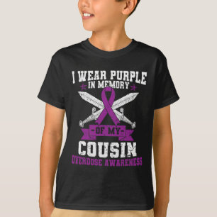 Camiseta Ki Fita Roxa Fita Sobredosagem Mês Figurino