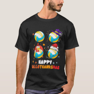 Camiseta Ki Hallothanksmas - Dia das Bruxas de Voleibol