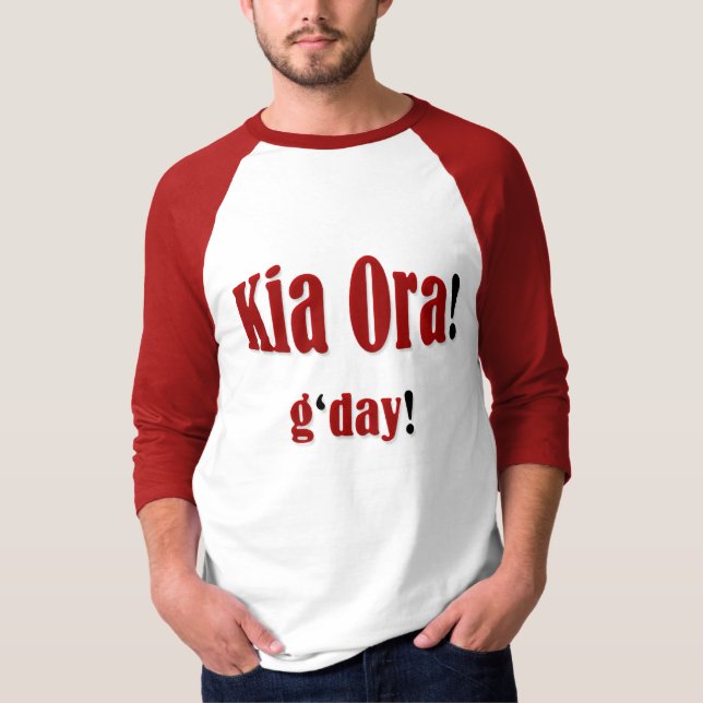 Camiseta Kia Ora! (Frente)