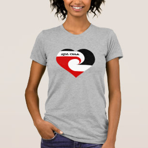 Camiseta Kia Ora & Maori Flag, Nova Zelândia/Esporte, rugby