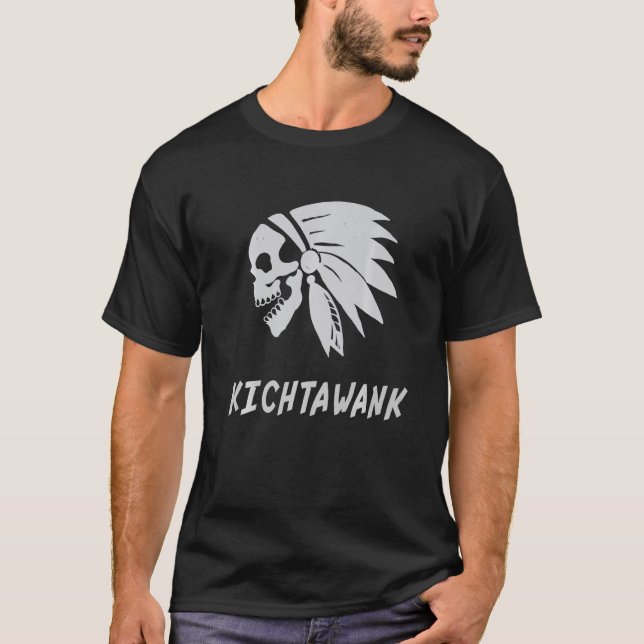 Camiseta Kichtawank Native American Indian Nascer Freedom E (Frente)