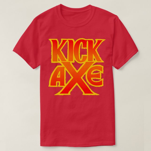 Camiseta Kick Ax (Frente do Design)
