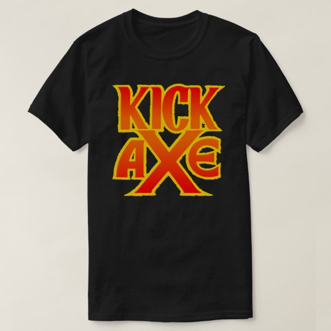 Camiseta Kick Ax Classic T-Shirt (Frente do Design)