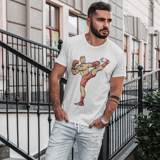 Camiseta Kick Boxing T-Shirt (Criador carregado)