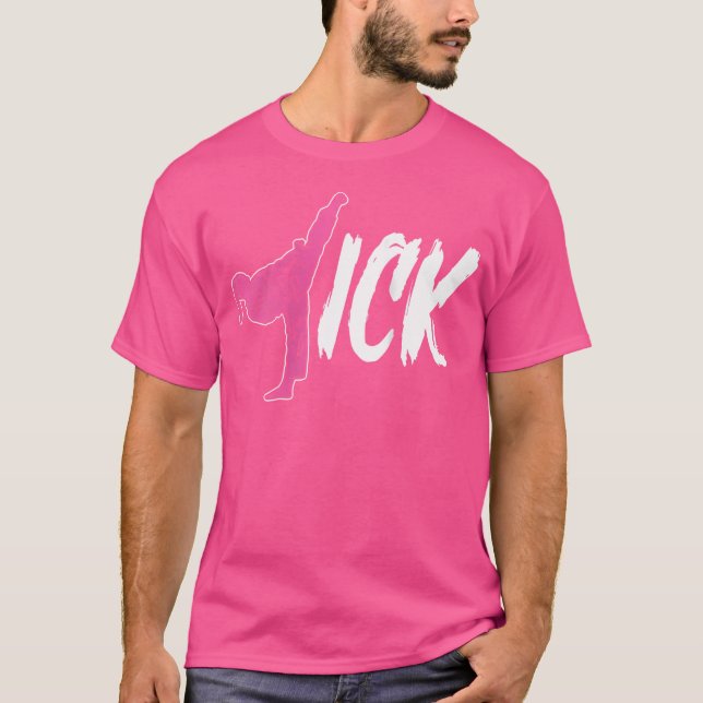 Camiseta Kick Girl-Karate Kickboxing (Frente)