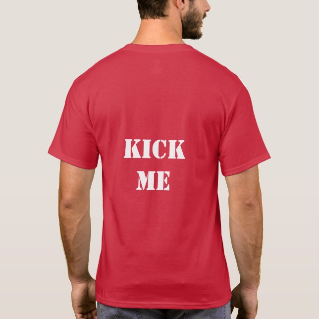 Camiseta KICK ME T shirt (Verso)