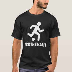 Camiseta Kickball Chute O Vício Acampamento Arremessador
