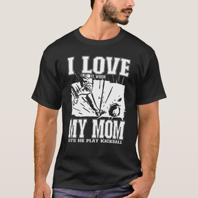 Camiseta Kickball Player Kids (Frente)