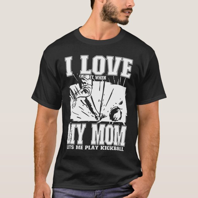 Camiseta Kickball Player Kids (Frente)