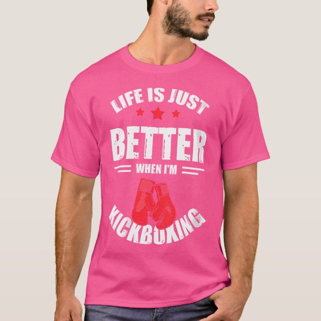 Camiseta Kickbox Engraçado do Kickboxer (Frente)