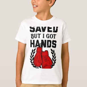Camiseta Kickboxer Boxer Salvo Mas Eu Tenho Mãos