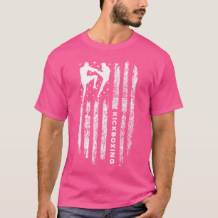 Camiseta Kickboxer de Kickboxer de Sinalizador Americano