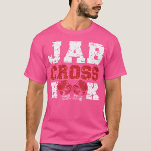 Camiseta Kickboxer de Kickboxer do Gancho Cruzado do Jab