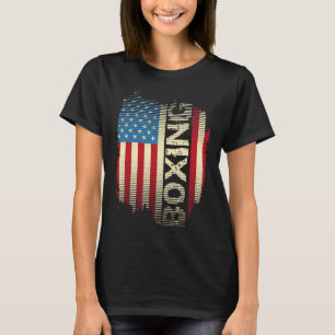 Camiseta Kickboxer Gym Patriótico Sinalizador Americano Box
