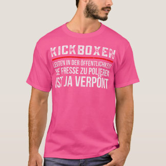 Camiseta Kickboxer Kickboxer Engraçado