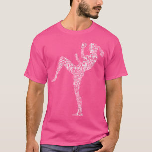 Camiseta Kickboxer Tipografia Kickboxing Artes Marciais Mis